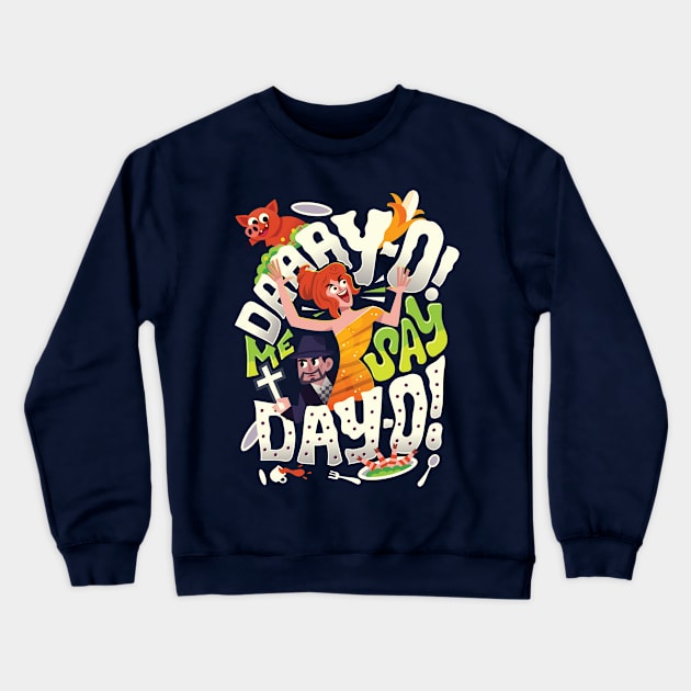 Day-O Crewneck Sweatshirt by risarodil